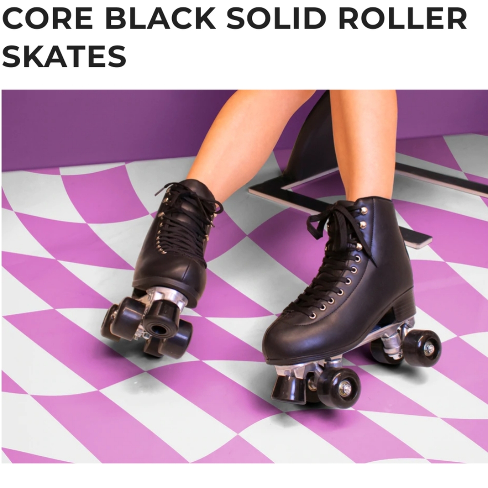 Cosmic Skates midnight catching wind roller skates black US size 11